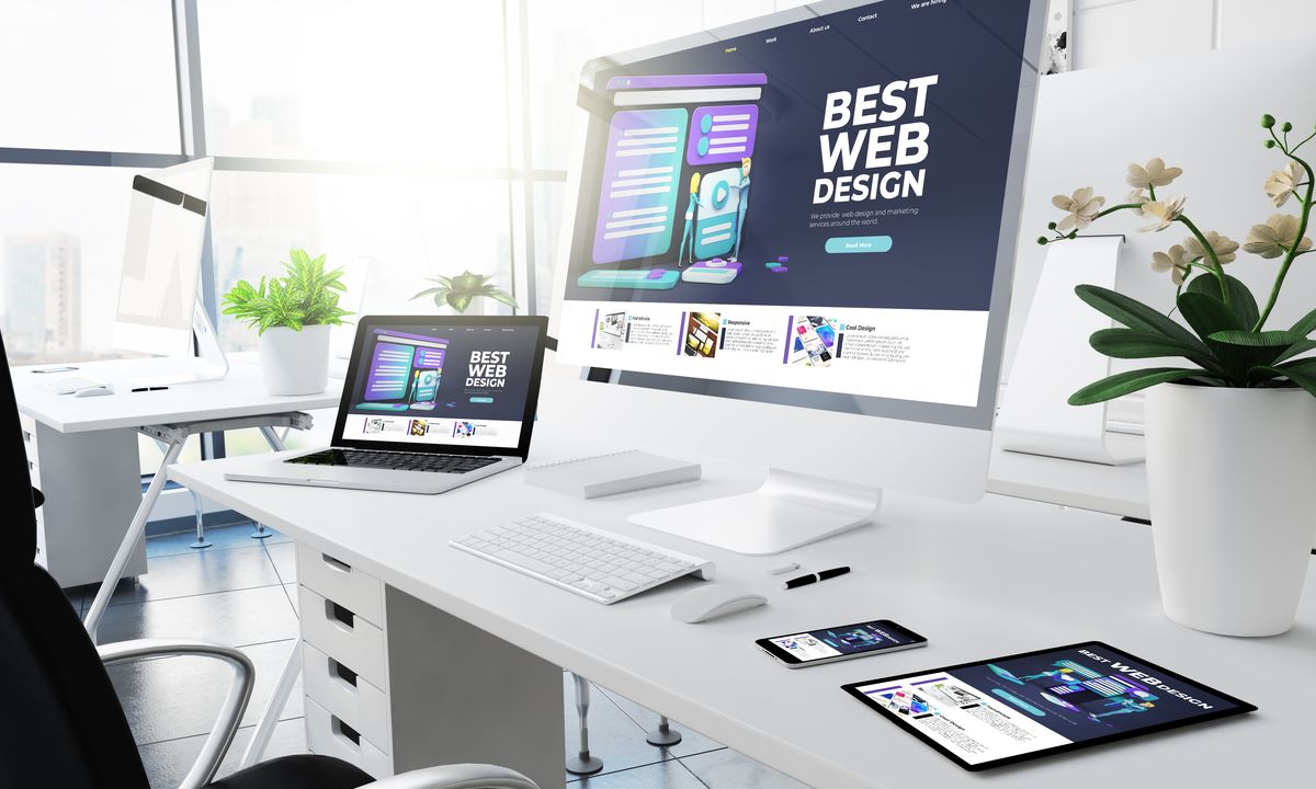 Custom Website Design Homestead FL - Responsive Design on Multiple Devices